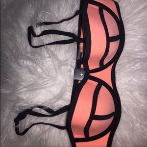 Orange triangl bikini